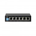 D-LINK DES-F1006P-E 250M 6-Port Switch with 4 PoE Ports and 2 Uplink Ports