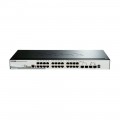 D-LINK DGS-1510-28P 28-Port Layer 3 Lite Smart Managed Gigabit PoE Switch with 2 10G Uplink